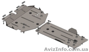 Защита поддона картера и КПП на все модели авто! #335298
