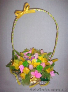 Виготовлення букетів з цукерок #328708