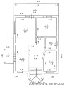 Продам 2-х эт. дом,  с.Великодолинское #328448