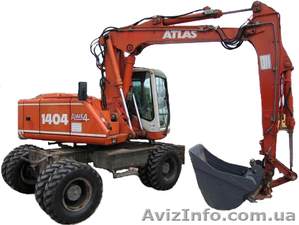 Ремонт экскаватора ATLAS Атлас 1304,  1402,  1404,  1504,  1604,  1704,  1804  #331998