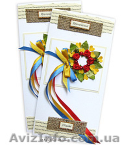 Открытки ручной работы в украинском стиле #334559