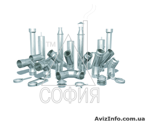 Дымоходы из нержавеющей стали в ассортименте #329362