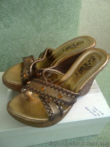 Женские босоножки на высокой платформе #317090