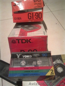Аудио кассета.90 мин.TDK.JVC.MAXELL.FUJI.YOKO. #336032