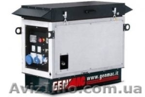 Продам газовый генератор Genmac Whisper G12000KSA #336724