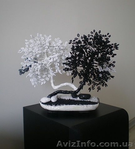 Изделия из бисера на заказ. Цветы,  букеты,  композиции,  деревья #323492