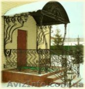 Ворота кованные, делаем все что из металла #312549