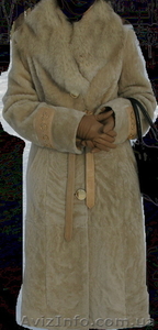 Продам шубу кремового цвета. #337517