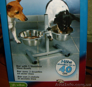 штатив с мисками для собак #311156