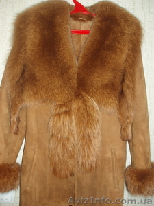 Новая фирменная дубленка. FIRENZE (Италия). Размер - S. 4500гр. #313415