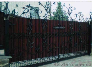Ворота автоматические и кованые #312591