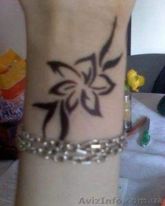 Био-татуировки хной #327776