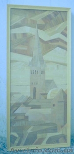 Картина из дерева,  ручной работы #359988