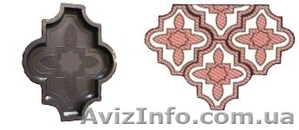 Пластиковые формы тротуарной плитки. #343353