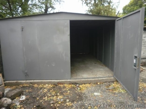 металлический гараж 