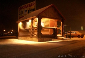 Бревно оцилиндрованное,  производство. #359375