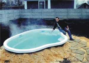 Бассейны стекловолоконные (цельные) от производителя #347682