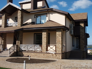 Дизайн фасада дома. Интерьер. Экстерьер. Утепление и отделка фасада дома #347265