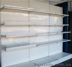 Стеллажи металлические смежные 3шт #340283