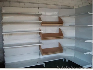 Стеллаж металлический угловой с приставными стеллажами 4шт #340287