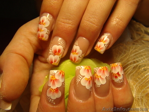 Наращивание ногтей 120 грн.Симферополь #343708