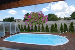 Бассейны стекловолоконные (цельные) от производителя Харьков #355636