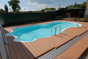 Бассейны стекловолоконные (цельные) от производителя Одесса #355643