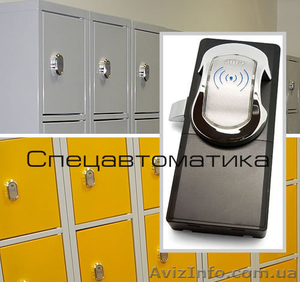Электронный замок для шкафчиков в раздевалках (аквапарки,  фитнес-центры,  бассейны,  SPA-салоны) #344465