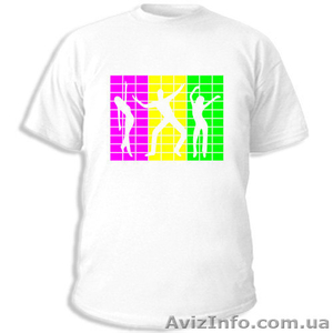 футболка из полиестра под сублимацию #363209