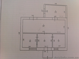 Продам отдельно стоящее здание в центре Полтавы,  60кв.м.,  45000$ #362309