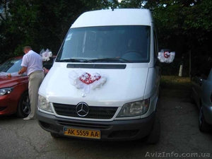 Свадебный Микроавтобус на свадьбу. Спринтер,  Вито.Симферополь,  Евпатор #362612