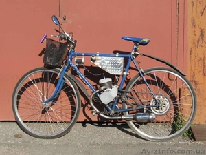 спортивный мотовелосипед с двигателем Д-8 #345937