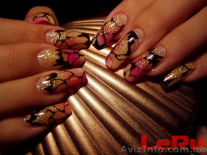 Наращивание и коррекция  ногтей гелем.  #352014