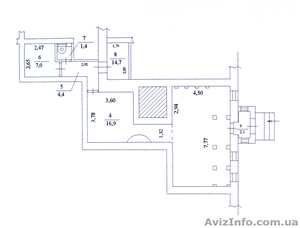Аренда-магазин, банк, офис, аптека, салон, учёба ,   78м/кв., Троещина #357120