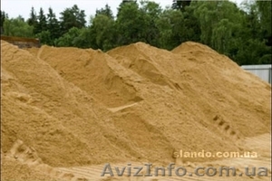 Песок в широком ассортименте,  морской,  речной. #349593