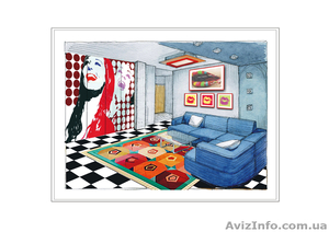 Дизайн интерьера частных и общественных помещений #360228