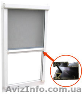 Москитная сетка ролетного типа по цене рамной #347178