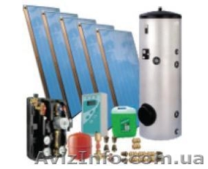 Сонячні колектори,  підігрів води. #347107