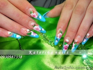 Наращивание ногтей недорого  #347167