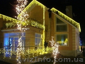 иллюминация для домов и офисов, наружное и внутренее оформление,  #382528