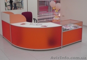 Кассовые прилавки от производителя - кассовые столы на заказ #382368