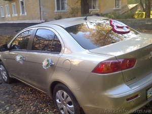 Авто на свадьбу Mitsubishi Lancer X  г. Кривой Рог #98420