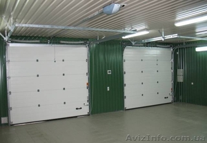 Автоматические гаражные секционные ворота #378195