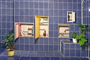 Ревизионные сантехнические скрытые (невидимые)нажимные люки под плитку #382371