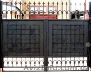 Ворота металлические #389296