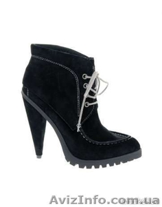 Продам ботильоны натуральный замш(производитель Англия) #374021