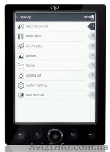 Продам электронную книгу Ergo 0601 black #376967