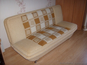Диван-кровать,  бежевый,  б/у,  состояние отличное #374029