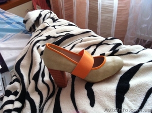 Туфли,  нат кожа,  каблук 8 см.,  37, 5 размер #392809