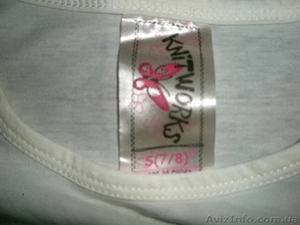 Продам фирменную футболочку для девочки,  америк.размер S 7/8,  куплена в США #377892